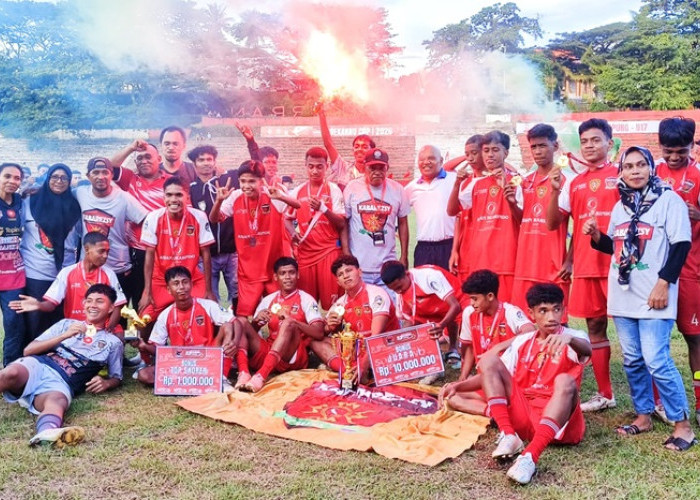 Bungkam Tawiri FC, Kabarezsy FC Raih Juara 1 Soekarno Cup Liga Kampung U-17