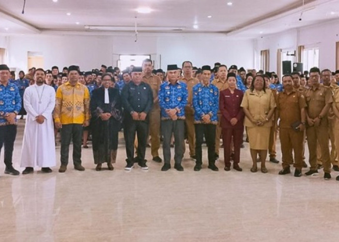 Bupati Aru Lantik 183 PPPK Tahap II Formasi 2024