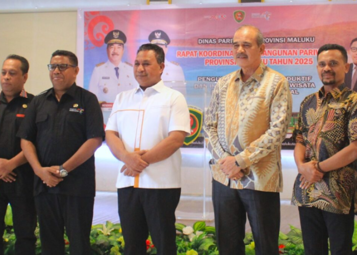 Maluku Gelar Rakor Pembangunan Pariwisata 2025, Fokus pada Pangan Lokal sebagai Penggerak Ekonomi