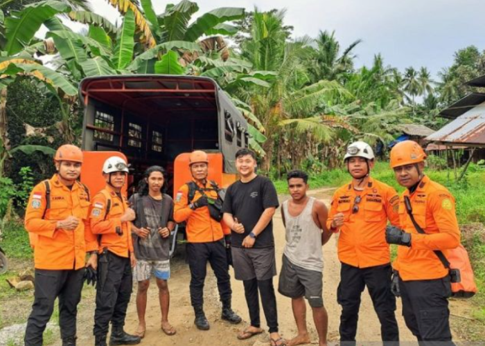 Tersesat Semalam di Hutan Tawiri, Tiga Pemuda Ditemukan Selamat