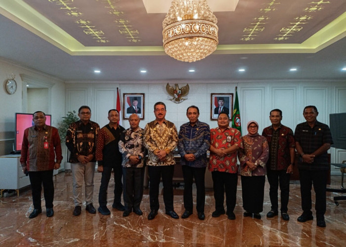 Gubernur Hendrik Lantik Umar Alhabsy sebagai Staf Ahli