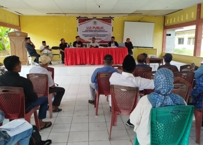 DPRD Maluku Uji Publik Ranperda Pengakuan dan Perlindungan Masyarakat Hukum Adat