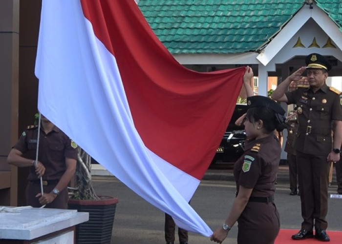 Kejati Maluku Gelar Upacara Harganas