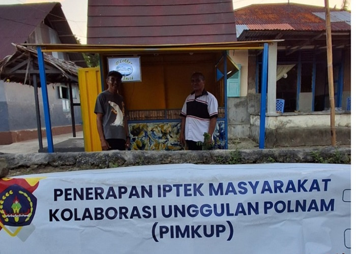 Dukung Transisi Energi Nasional, Polnam Hadirkan Booth UKM Berbasis Komposit Bambu di Negeri Ameth 