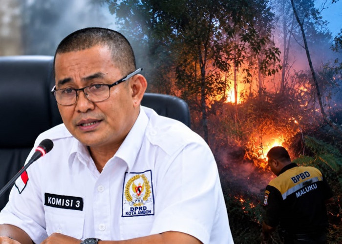 Karhutla Meningkat, Fraksi PDI Perjuangan Ambon Pertanyakan Peran Dinas Kehutanan Provinsi   ‎