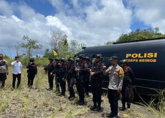 Brimob Polda Maluku Musnahkan Ratusan Bahan Peledak Sisa Kasus 2005