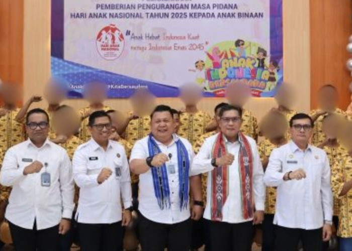 13 Anak Binaan LPKA Ambon Terima Remisi di Hari Anak Nasional 2025, Dua Langsung Bebas