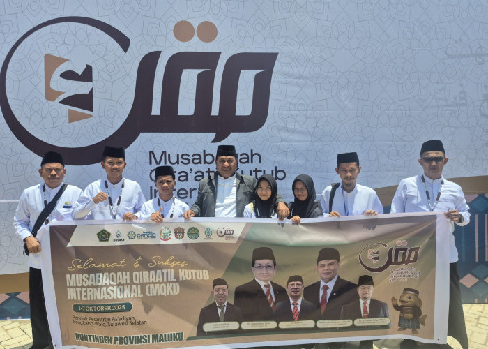 Abdullah Vanath Dampingi Kontingen Santri di MQK Internasional di Wajo