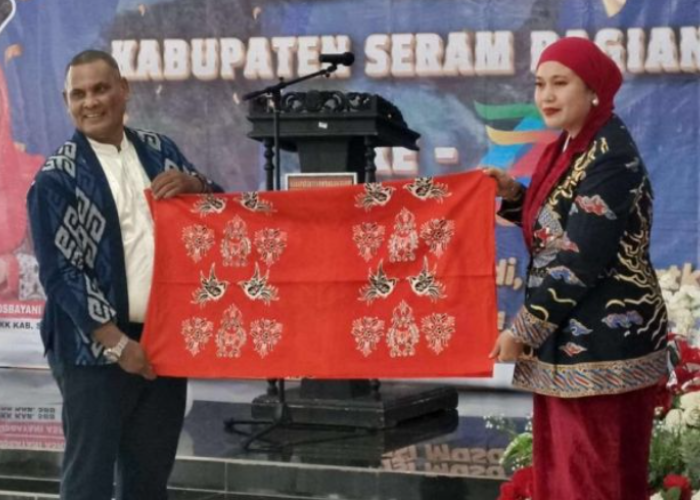 Batik Khas Seram Bagian Barat (SBB) Resmi Kantongi Sertifikat Hak Cipta