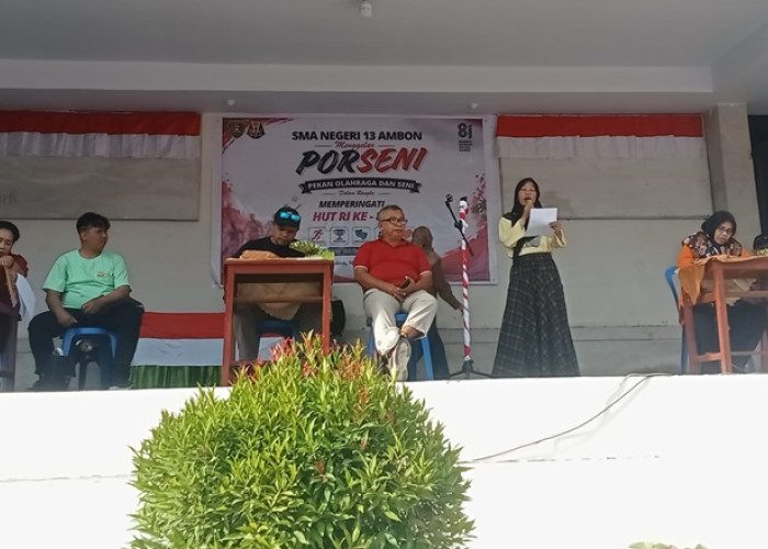 SMA Negeri 13 Ambon Akan meriahkan HUT RI Dengan Parade 17