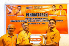 Hadiyanto Siap Rebut Kursi Ketua DPC Hanura Kota Ambon 