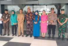 Wakil Bupati Aru Sambut Kedatangan Danlanal Baru