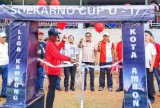 Soekarno Cup U-17 di Ambon Resmi Bergulir, Walikota: Junjung Tinggi Sportivitas 