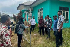 Siap Bangun Kantor Kementerian Haji dan Umrah, Pemkab Aru Mulai Lakukan Pengukuran  Lahan 